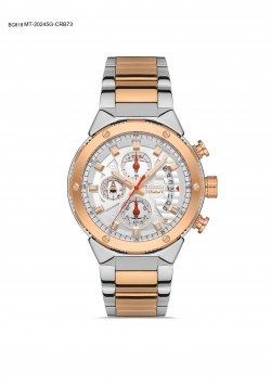 Michael Tommy MT-20245G-CRB73 Gümüş Rose Gold Erkek Kol Saati