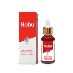 Nobu AHA %10 + BHA %2 Canlandırıcı & Cilt Tonu Eşitleyici Yüz Peelingi - 30ml