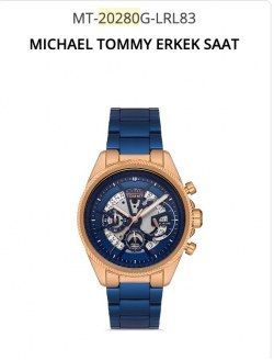 Michael Tommy MT-20280G-LRL83 Lacivert Erkek Kol Saati