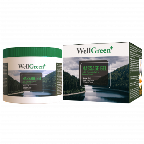 WellGreen+ Kurkumin Özlü Masaj Jeli - 100ml