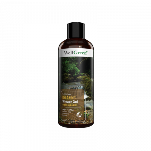 WellGreen+ Vegan Sertifikalı Papatya Özlü Rahatlatıcı Duş Jeli - 400ml