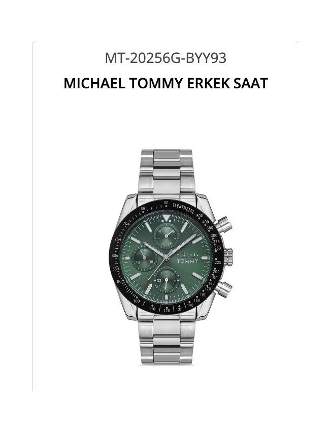 Michael Tommy MT-20256G-BYY93 Erkek Kol Saati