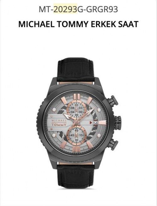 Michael Tommy MT-20293G-GRGR93 Erkek Kol Saati