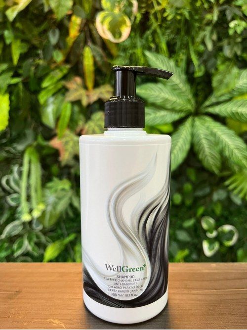 WellGreen+ Çay Ağacı & Papatya Özlü Kepek Karşıtı Şampuan - 300 ml