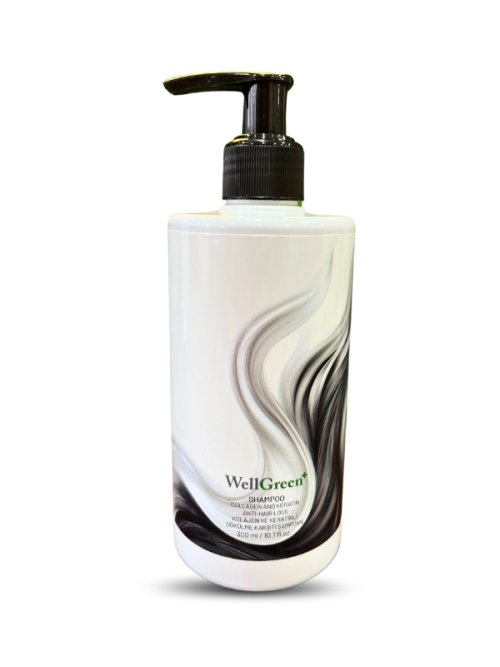 WellGreen+ Kolajen & Keratinli Dökülme Karşıtı Şampuan - 300 ml