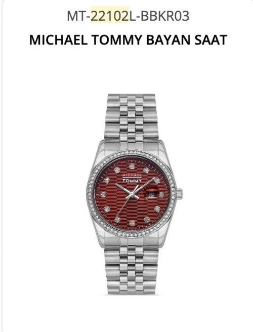 Michael Tommy MT-22102L-BBKR03 Kadın Kol Saati
