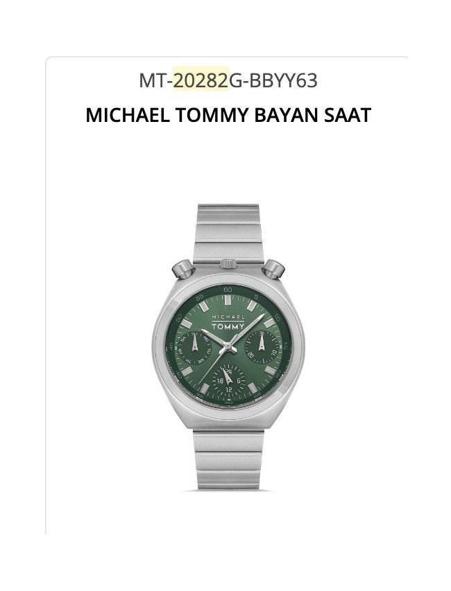 Michael Tommy MT-20282G-BBYY63 Kadın Kol Saati